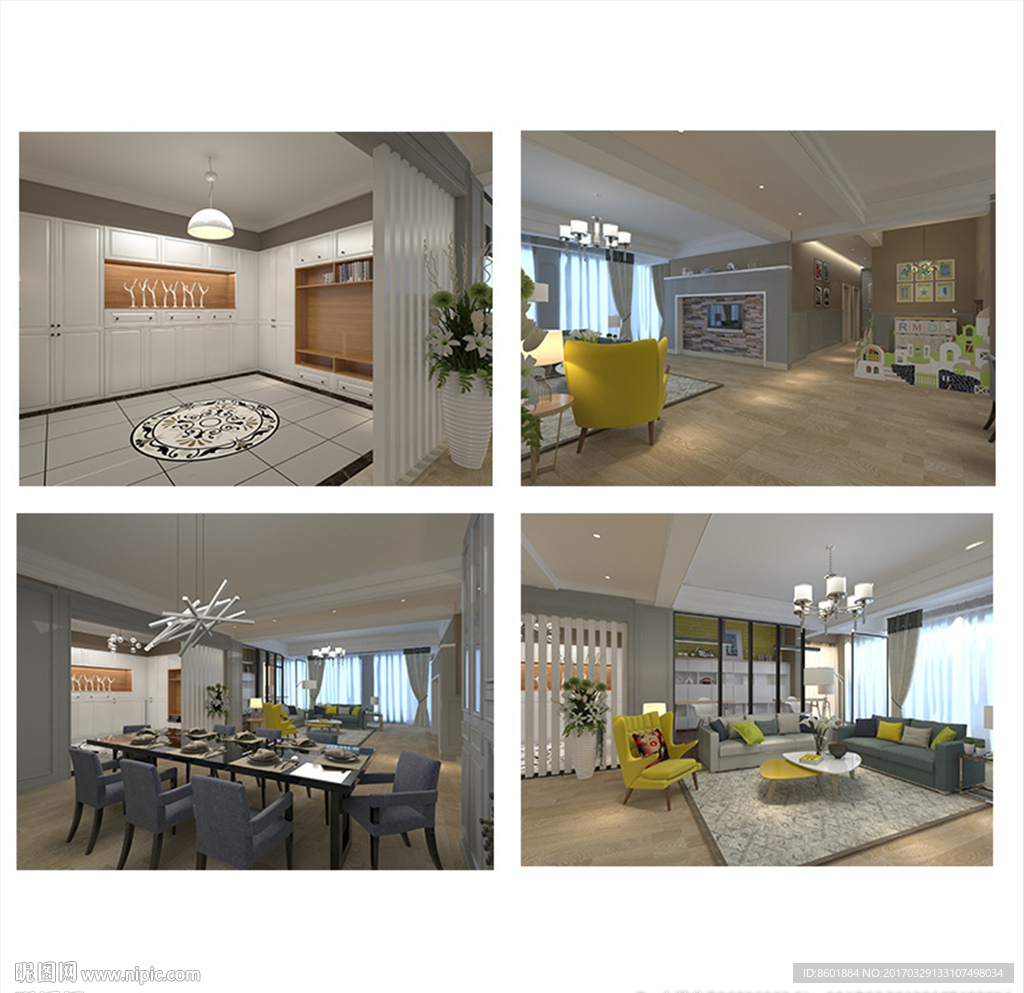 北欧风格、欧式风格