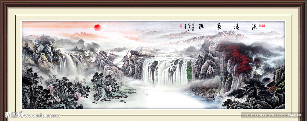 国画风景