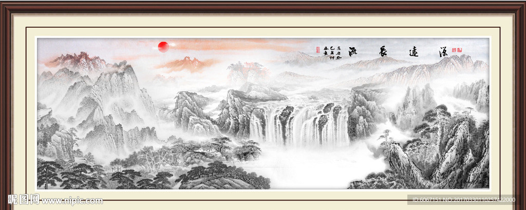 水墨画