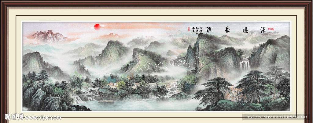 水墨画