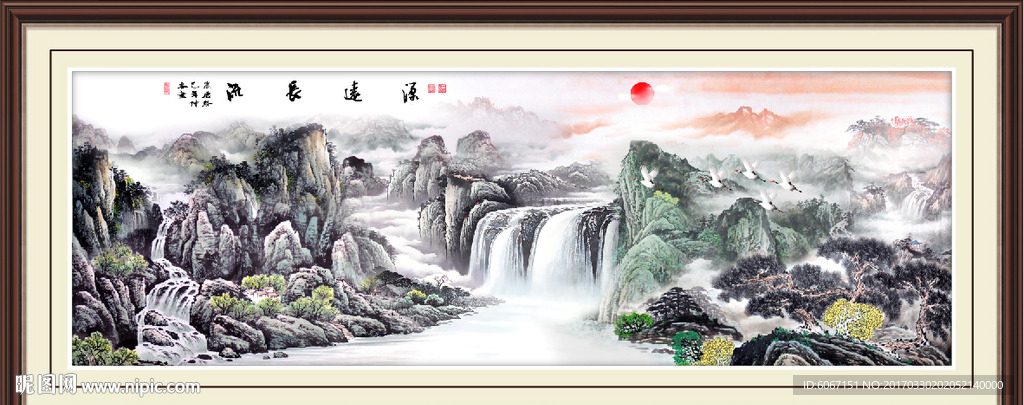 客厅风景画