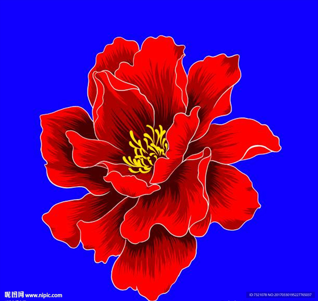 牡丹图案 家纺图案