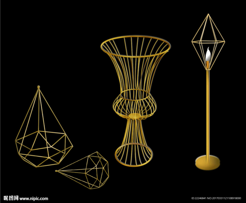 婚庆铁艺道具素材