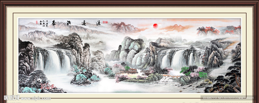 国画山水