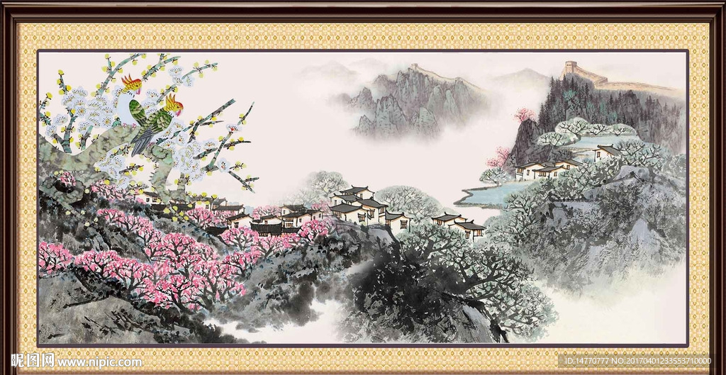国画风景
