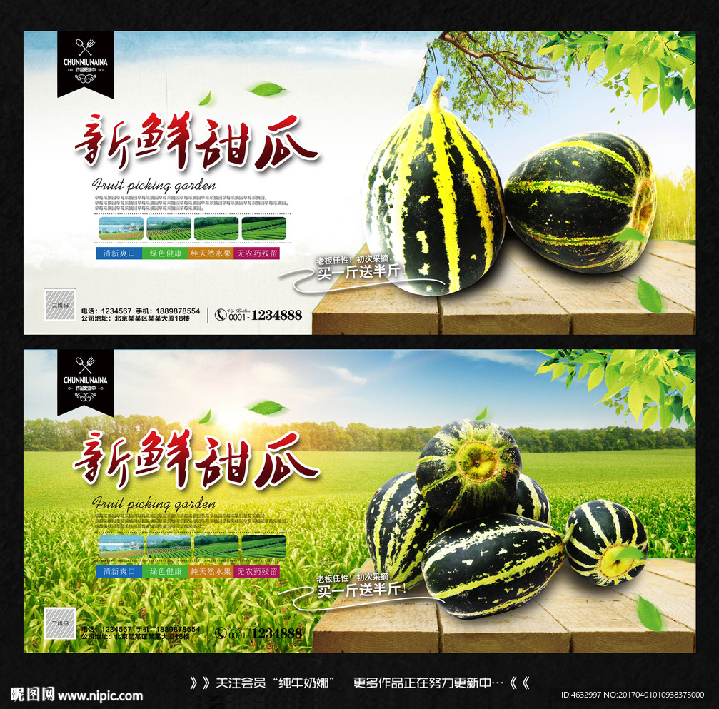 绿皮甜瓜