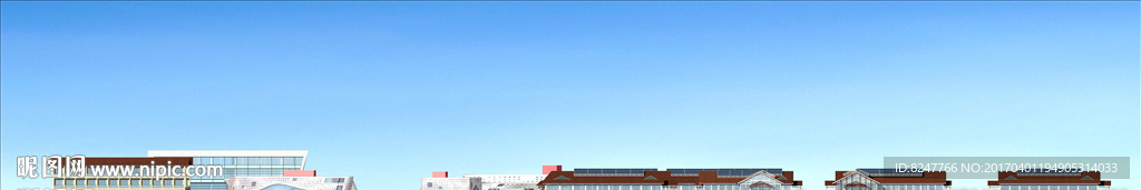 立面建筑效果图