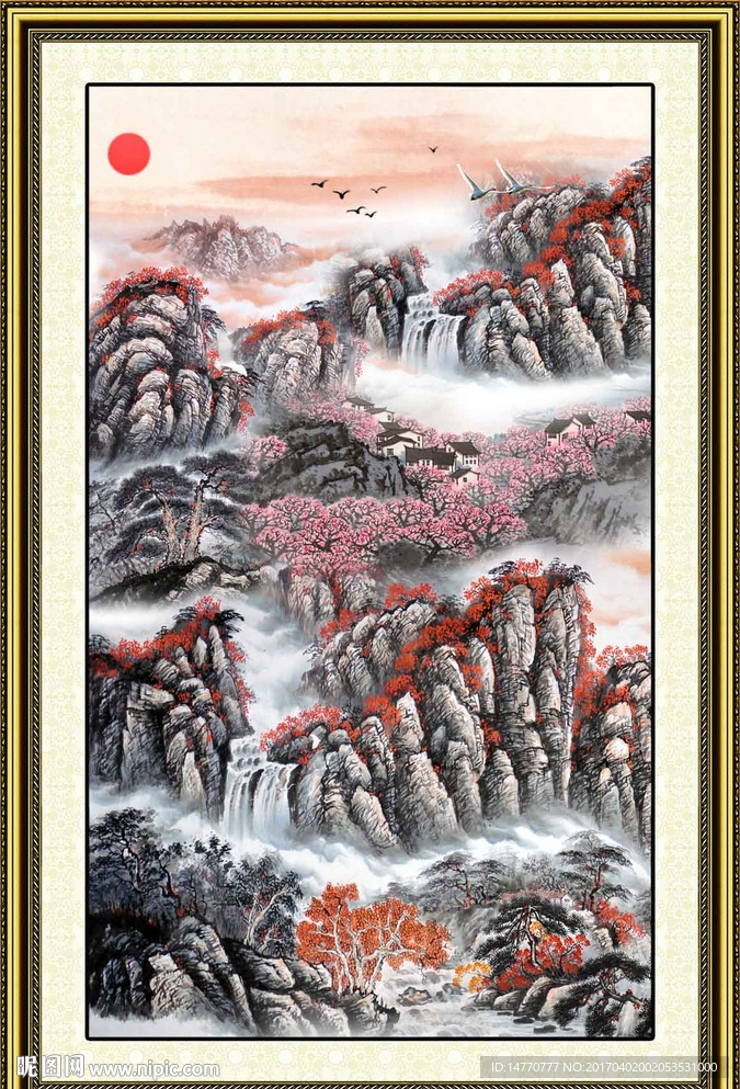 国画山水