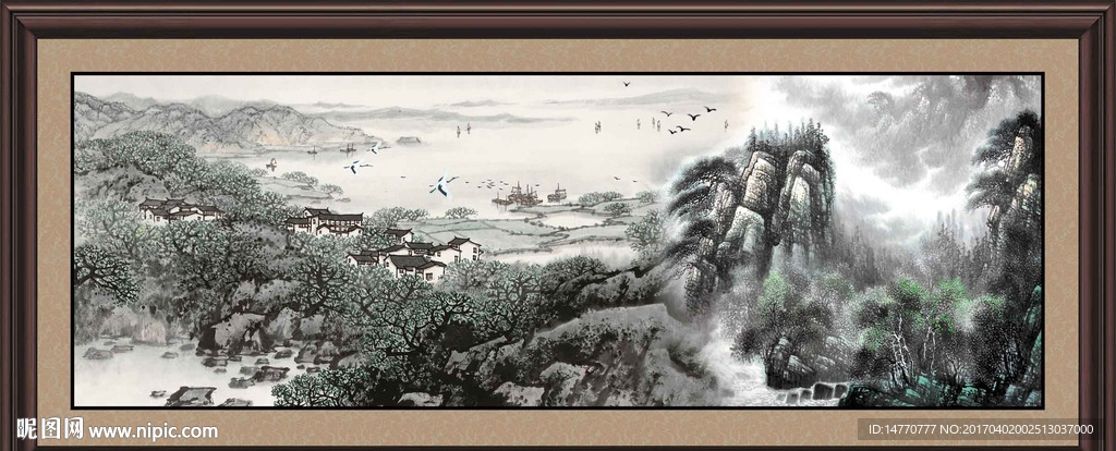 国画山水