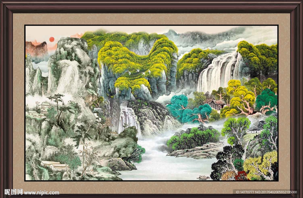 国画山水