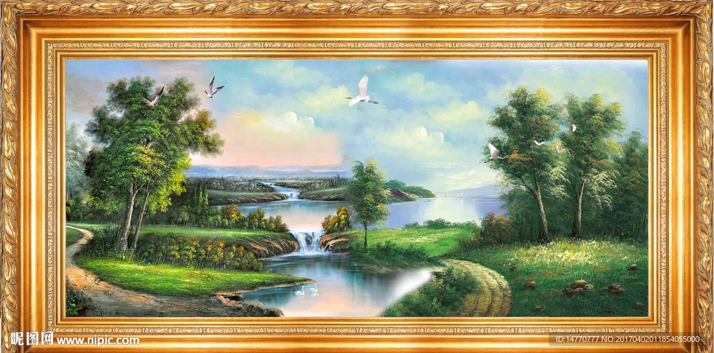 风景油画