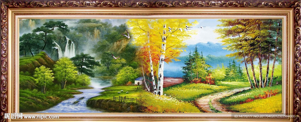 风景油画