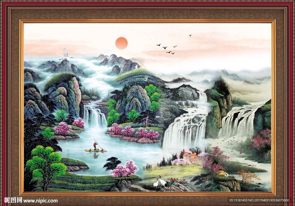 国画山水