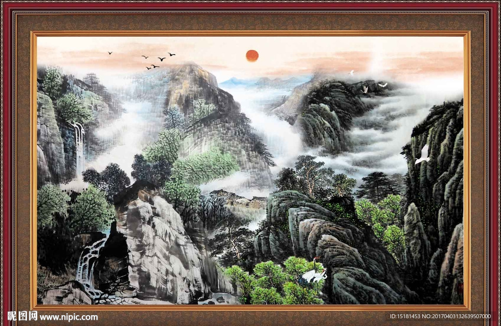 水墨国画