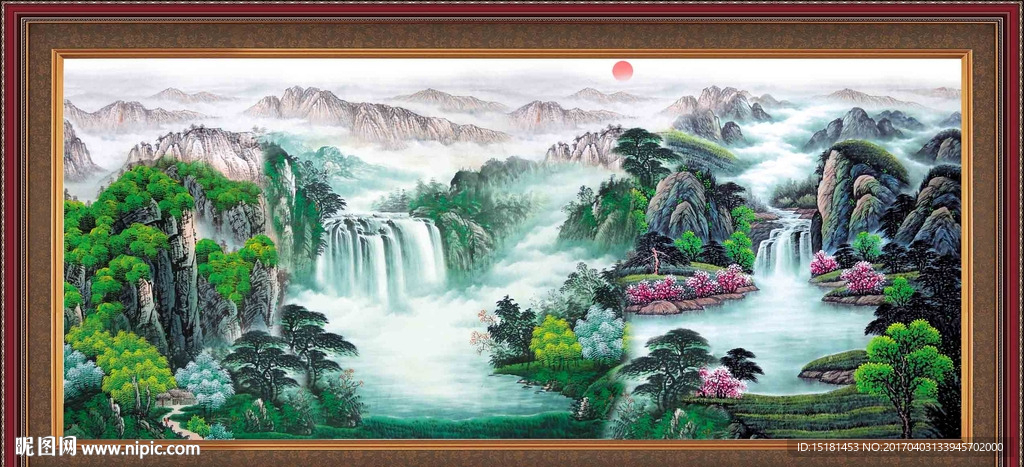 国画山水