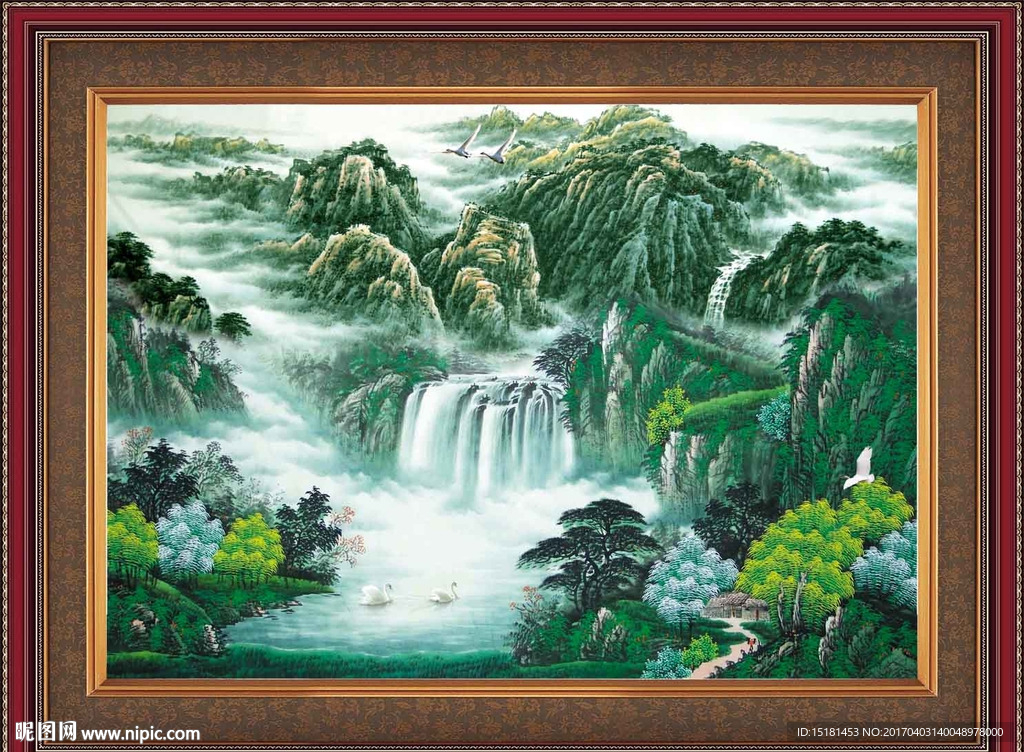 国画山水