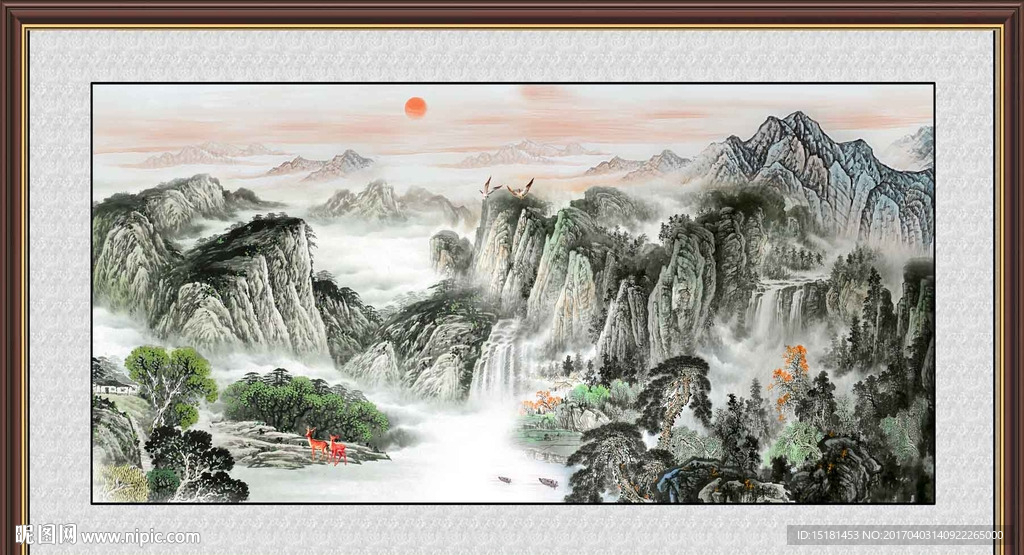 水墨画