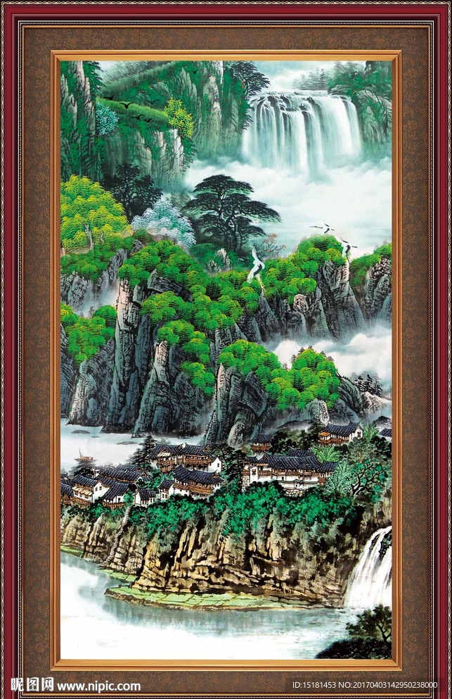 山水国画
