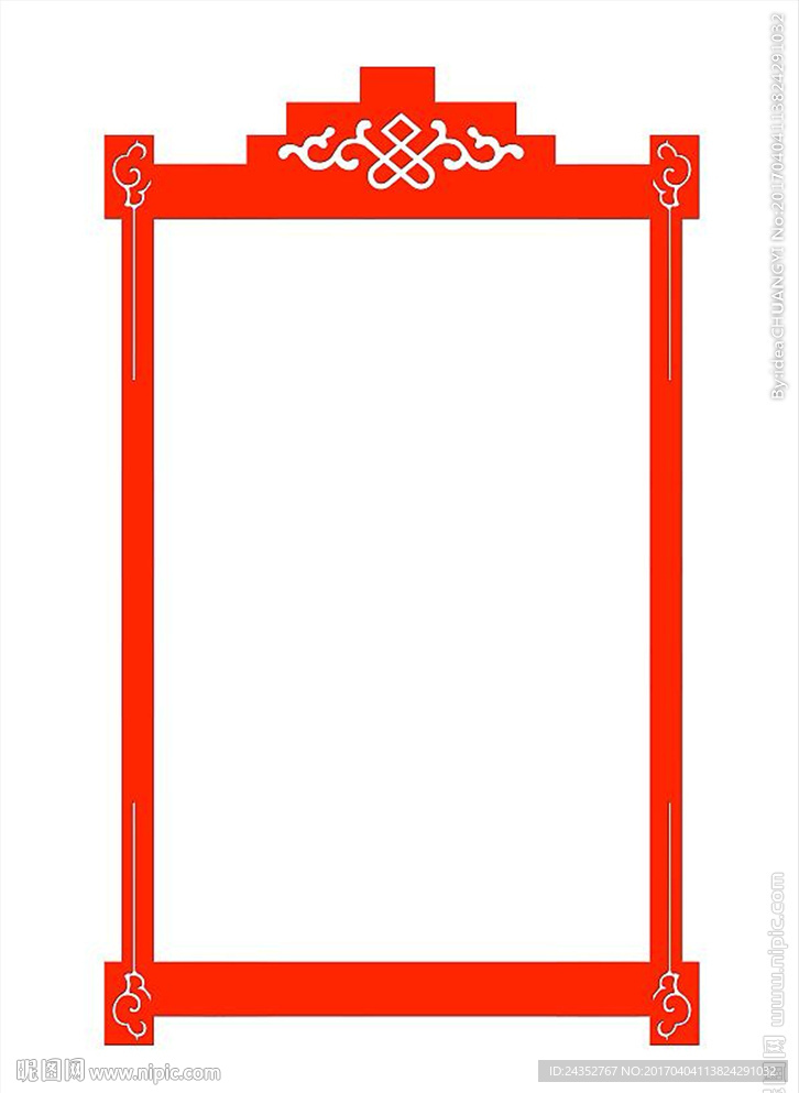 镂空图框