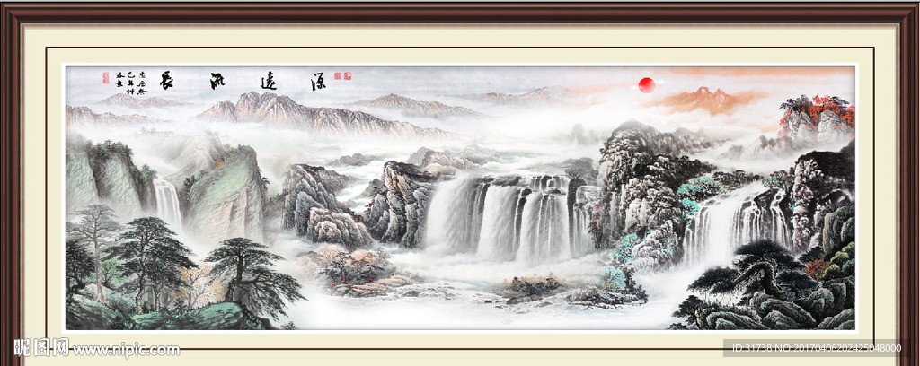 国画山水