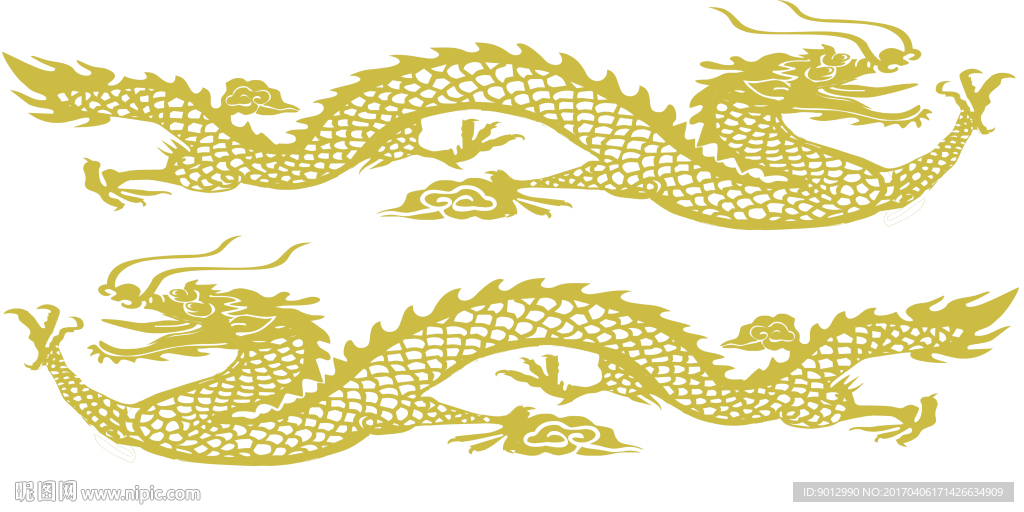 雕刻镂空龙