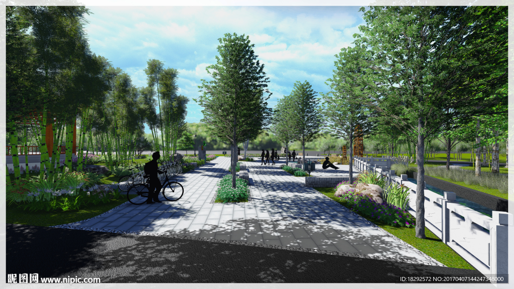 景观设计小广场