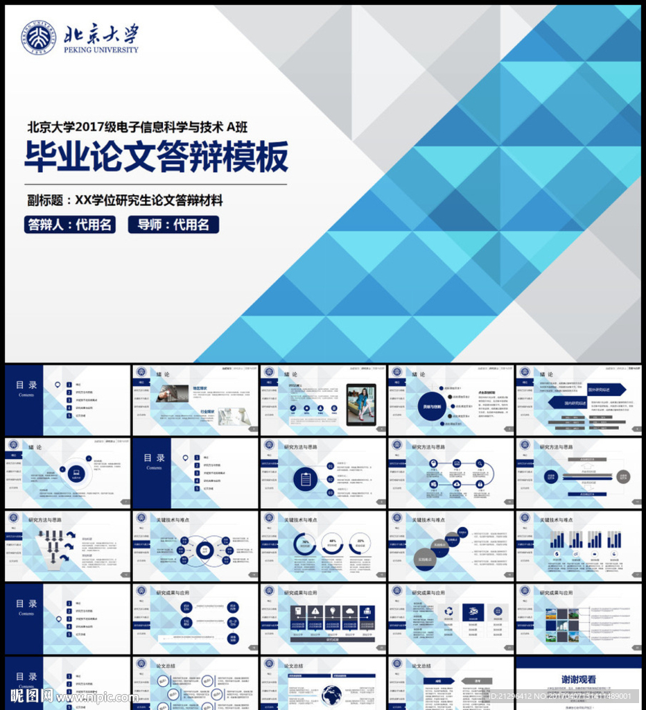 论文答辩PPT