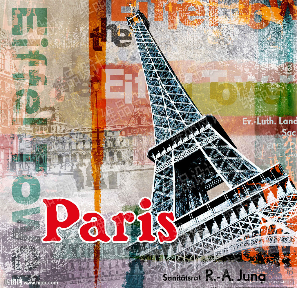 欧美风格装饰画