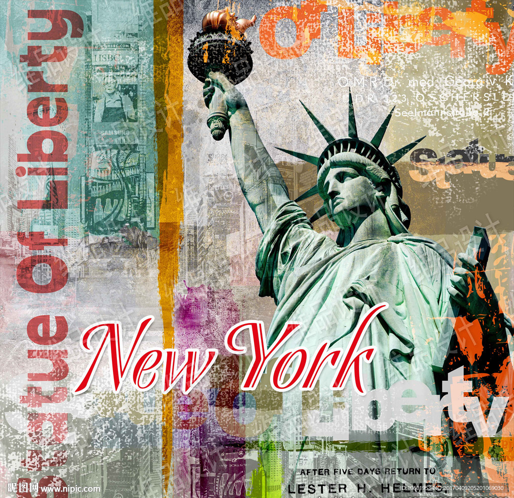 欧美风格装饰画