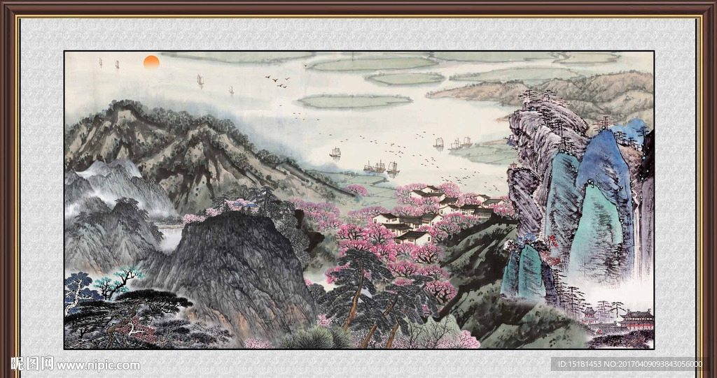 旭日东升