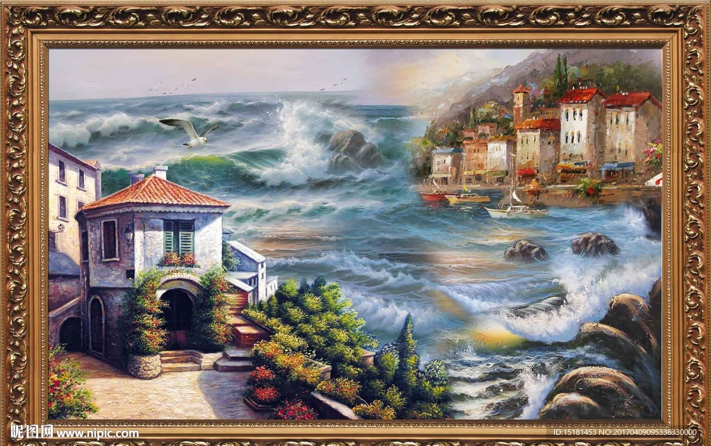风景油画