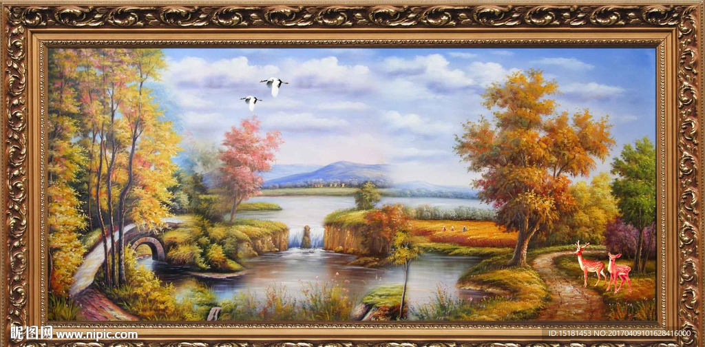 风景油画
