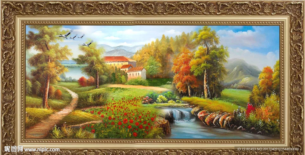 风景油画