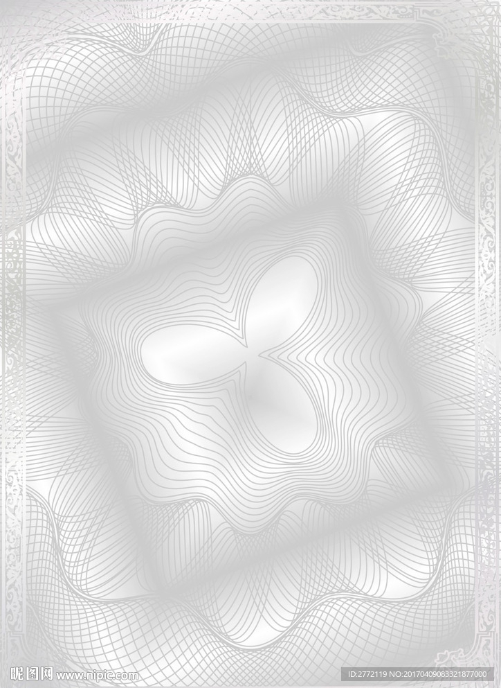 银灰机 许可证件纹