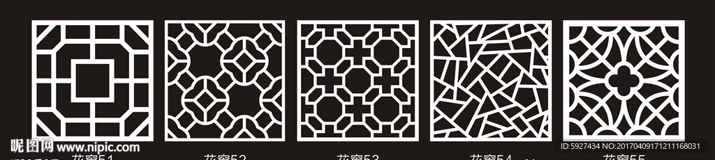 花窗镂空隔断雕花