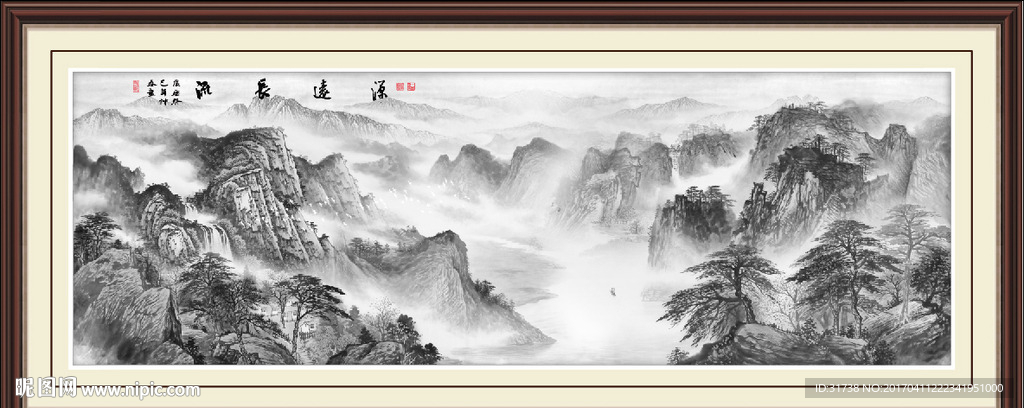 国画水墨画
