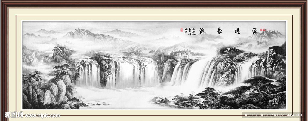 国画水墨画