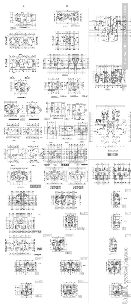 住宅户型平面图