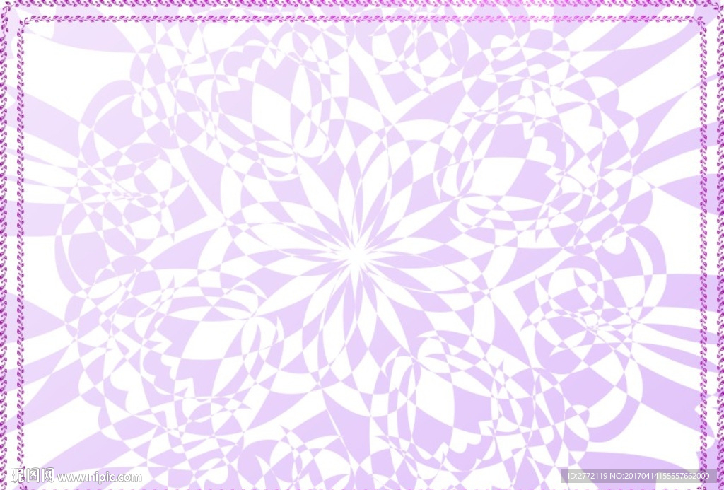 紫芬兰芳 防伪证书纹