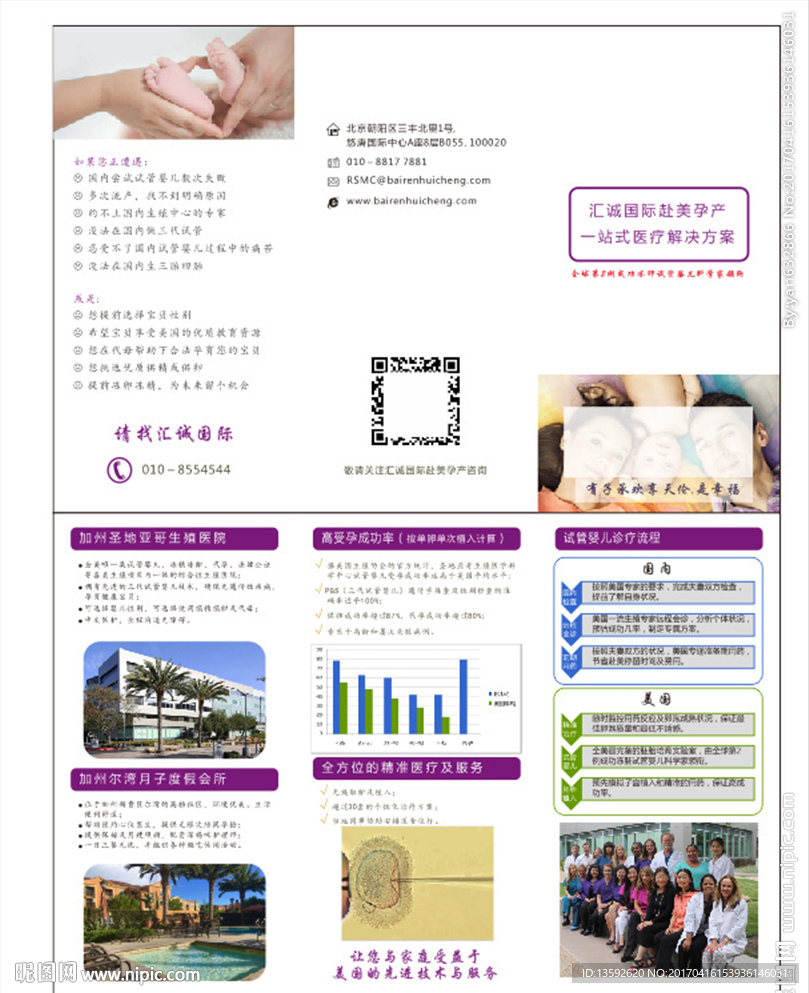 医疗折页