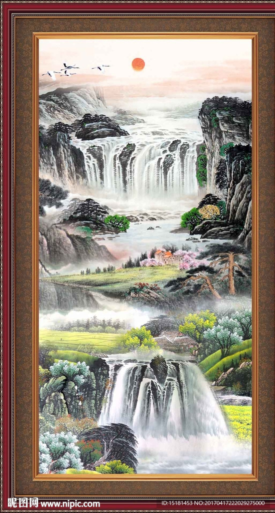 国画山水