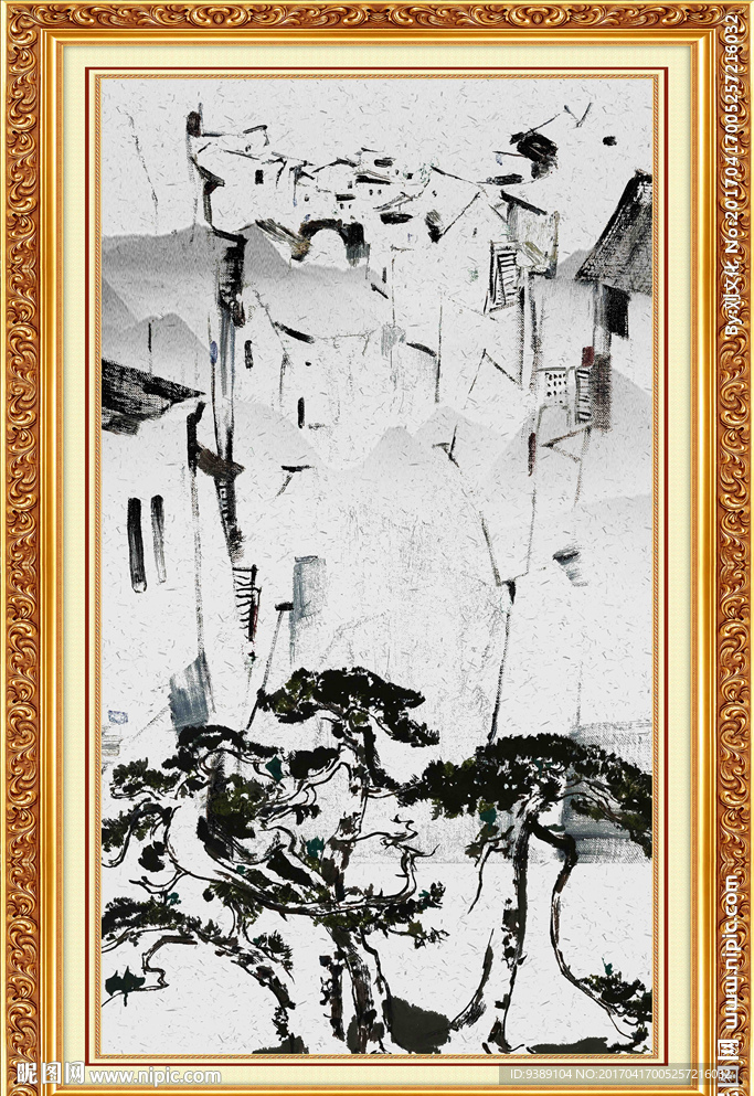 水墨画