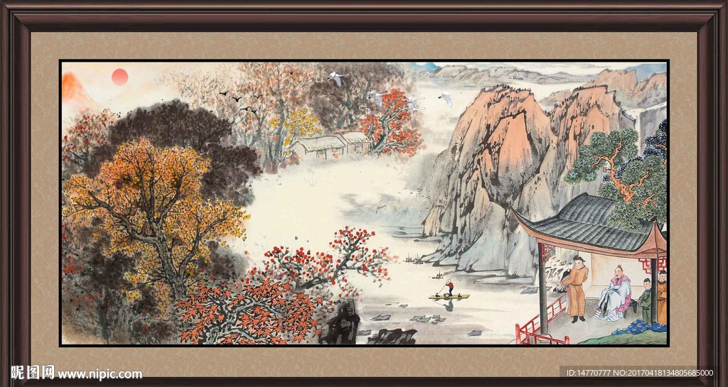 国画山水