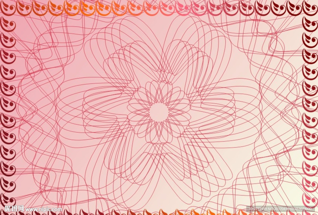 红颜花影 化妆证书纹