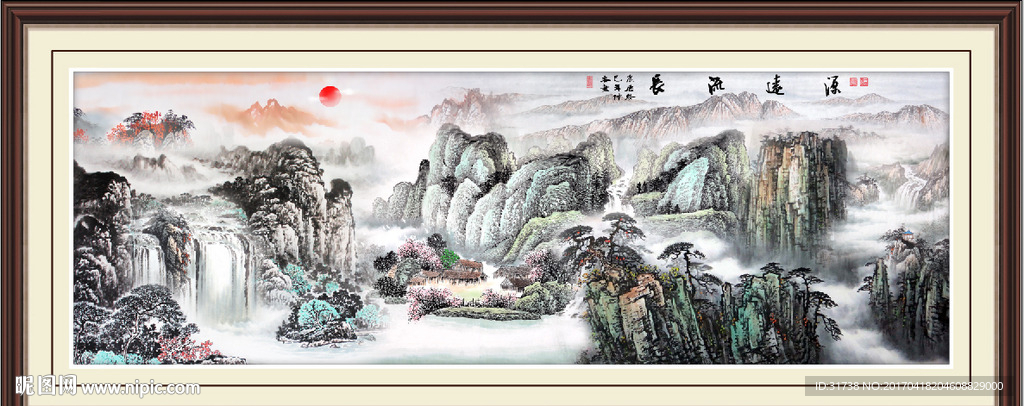 山水画