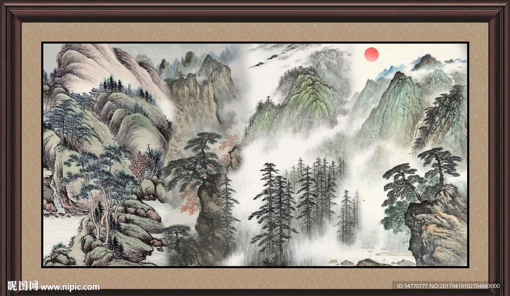 国画山水