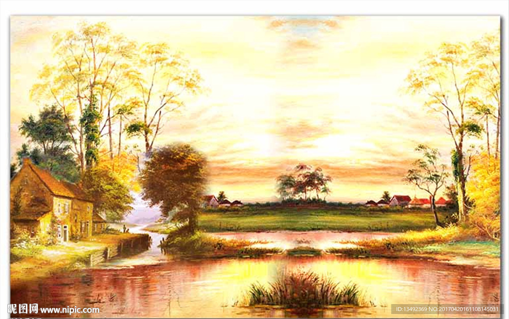 油画