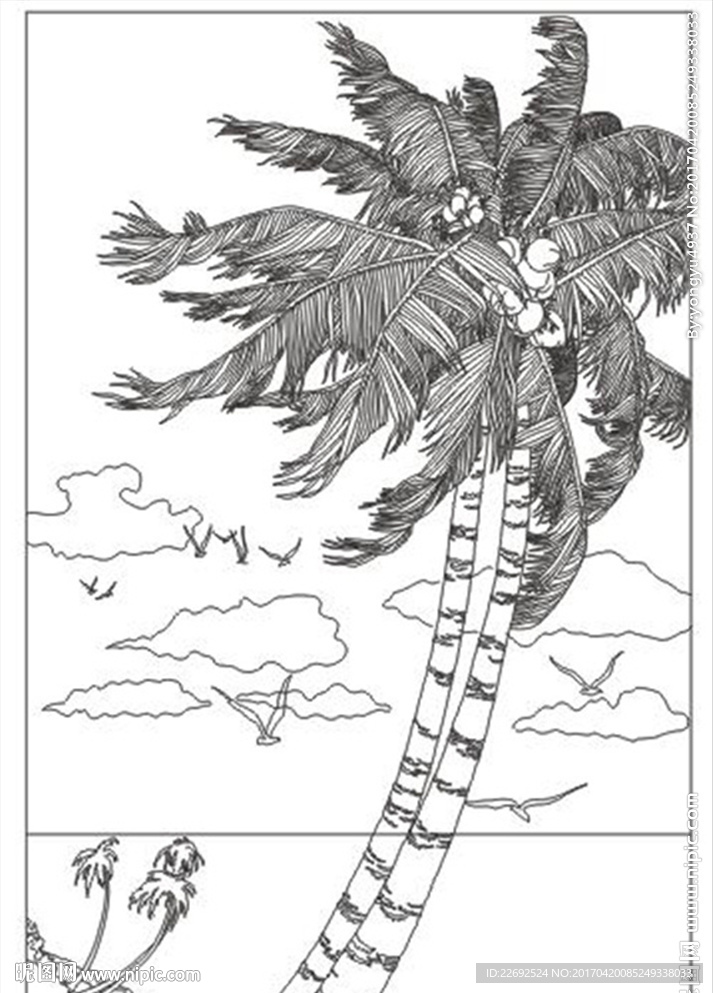 椰子树