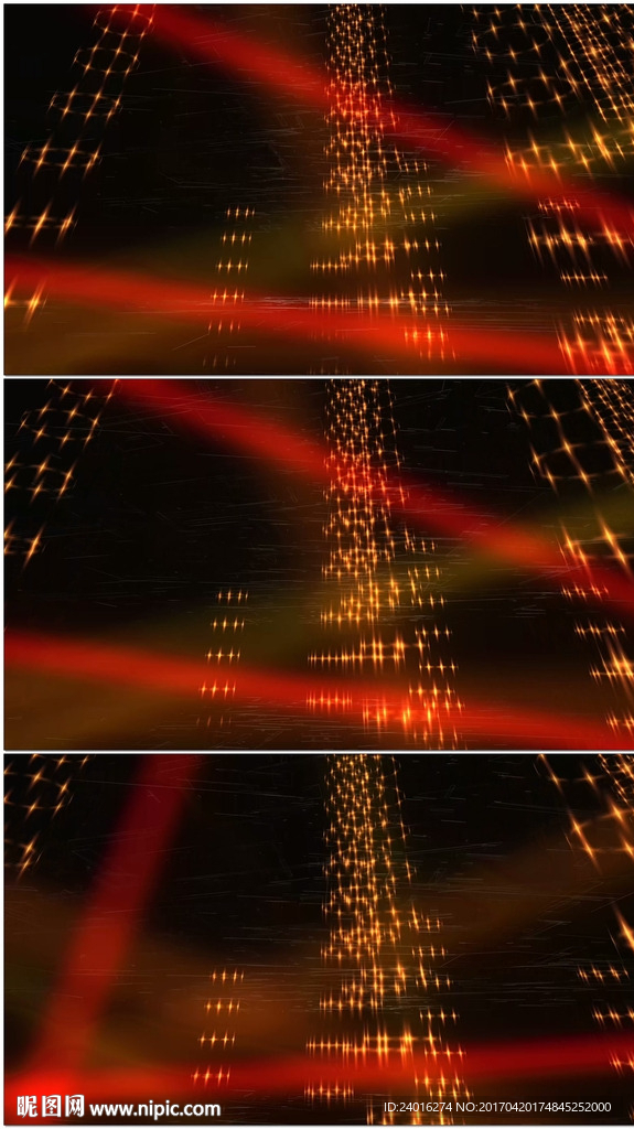 4K 3D空间舞台背景视频