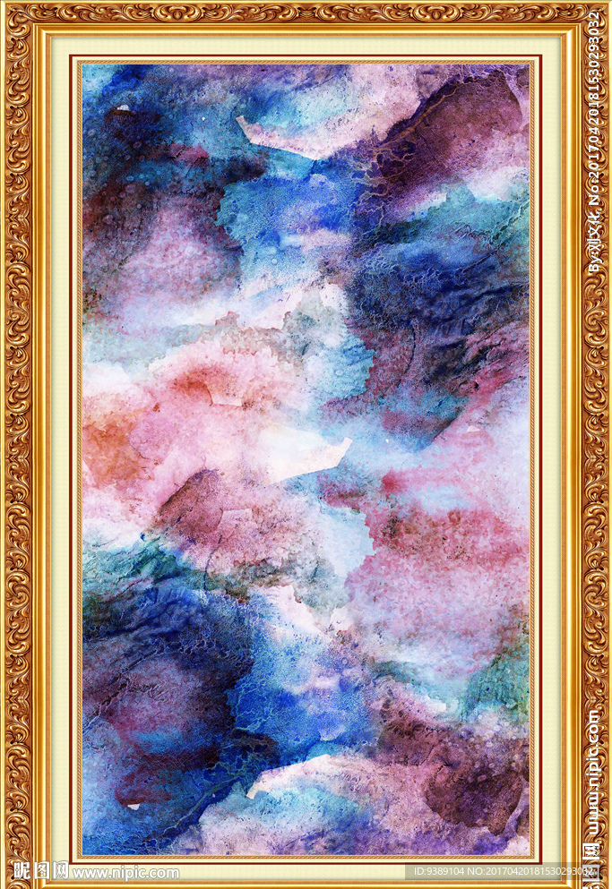 抽象油画